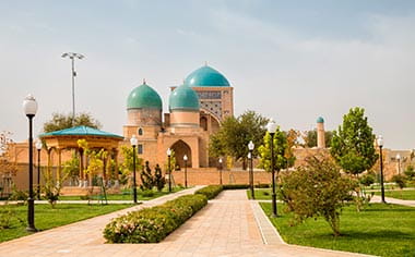 The ancient complex of Dorut Tilavat XIV-XV century, Shakhrisabz, Uzbekistan